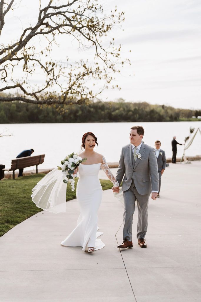 Just married, photograph 1 of 9